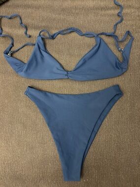 Skatie Navy Bikini, Betsy Top and Kelly Bottom